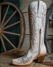 Load image into Gallery viewer, Corral Bone Embroidery Boots