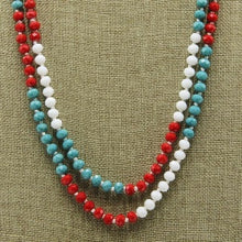 Load image into Gallery viewer, Beaded Necklace 30" *Final Sale*