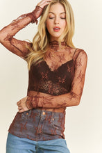 Load image into Gallery viewer, Lace Mesh Sheer Tops
