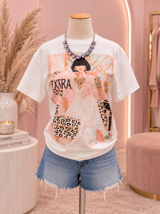 Pretty Pink & Extra Tee