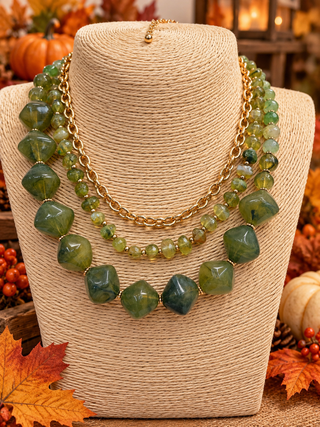 Autumn Olive Elegance