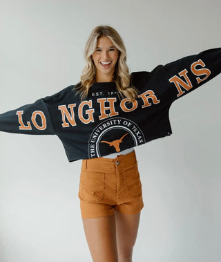 Texas Phipps Split Cropped Longsleeve