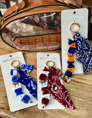 Large Game Day Bag Charm