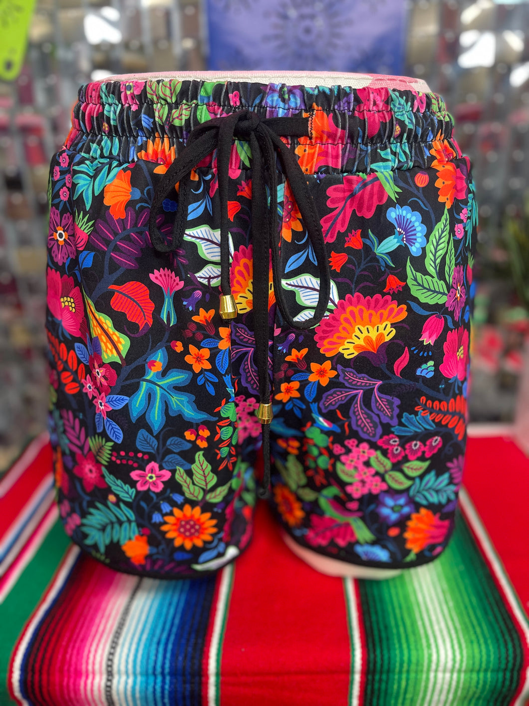 Fiesta Time Floral Shorts