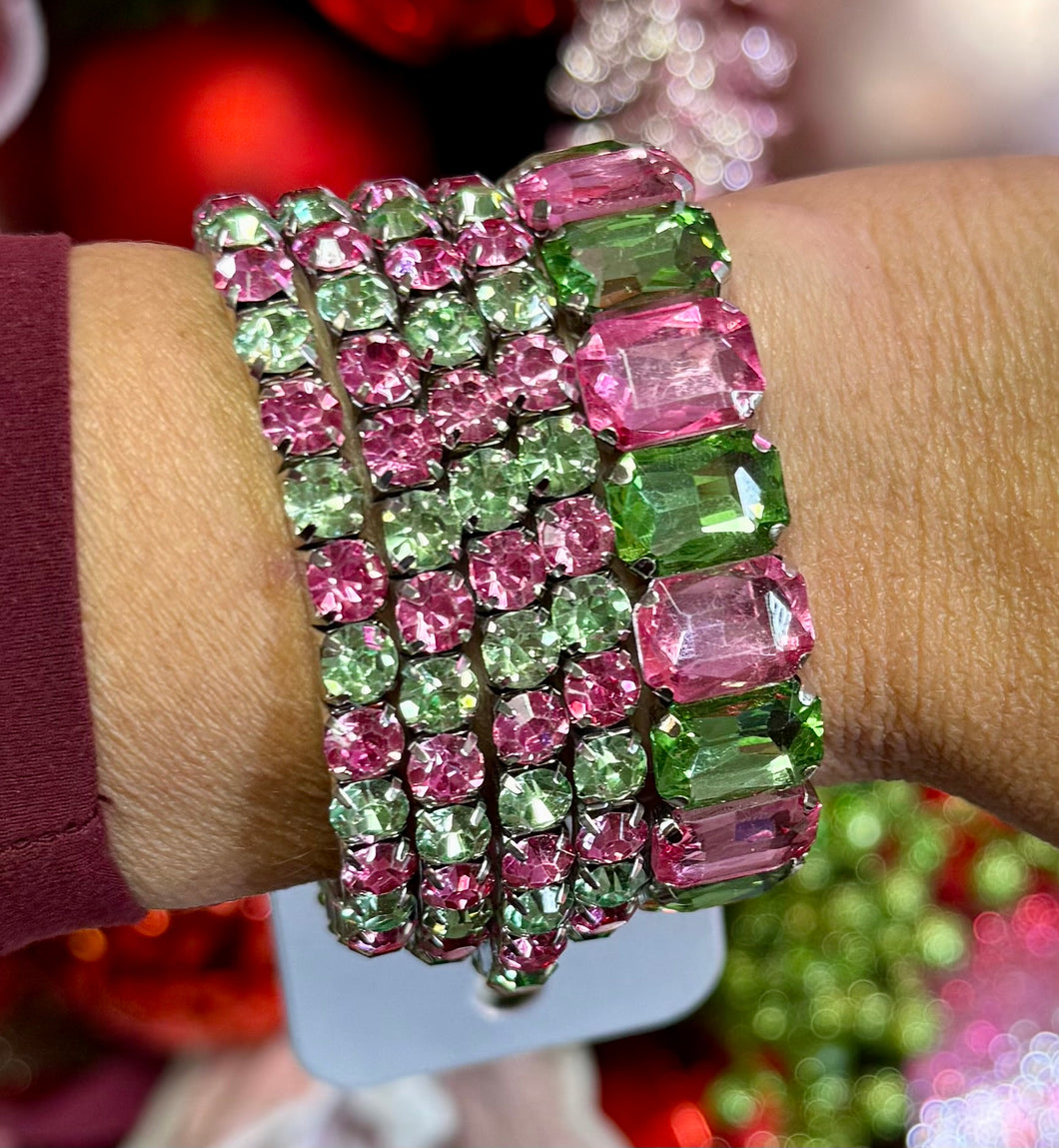 Pink & Green Dazzle