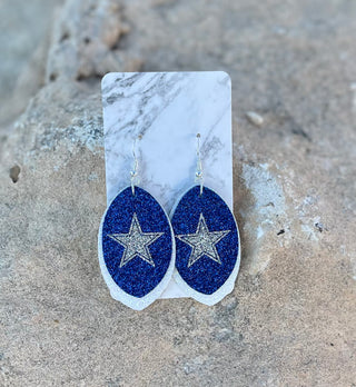 Cowboys Blue Dangle