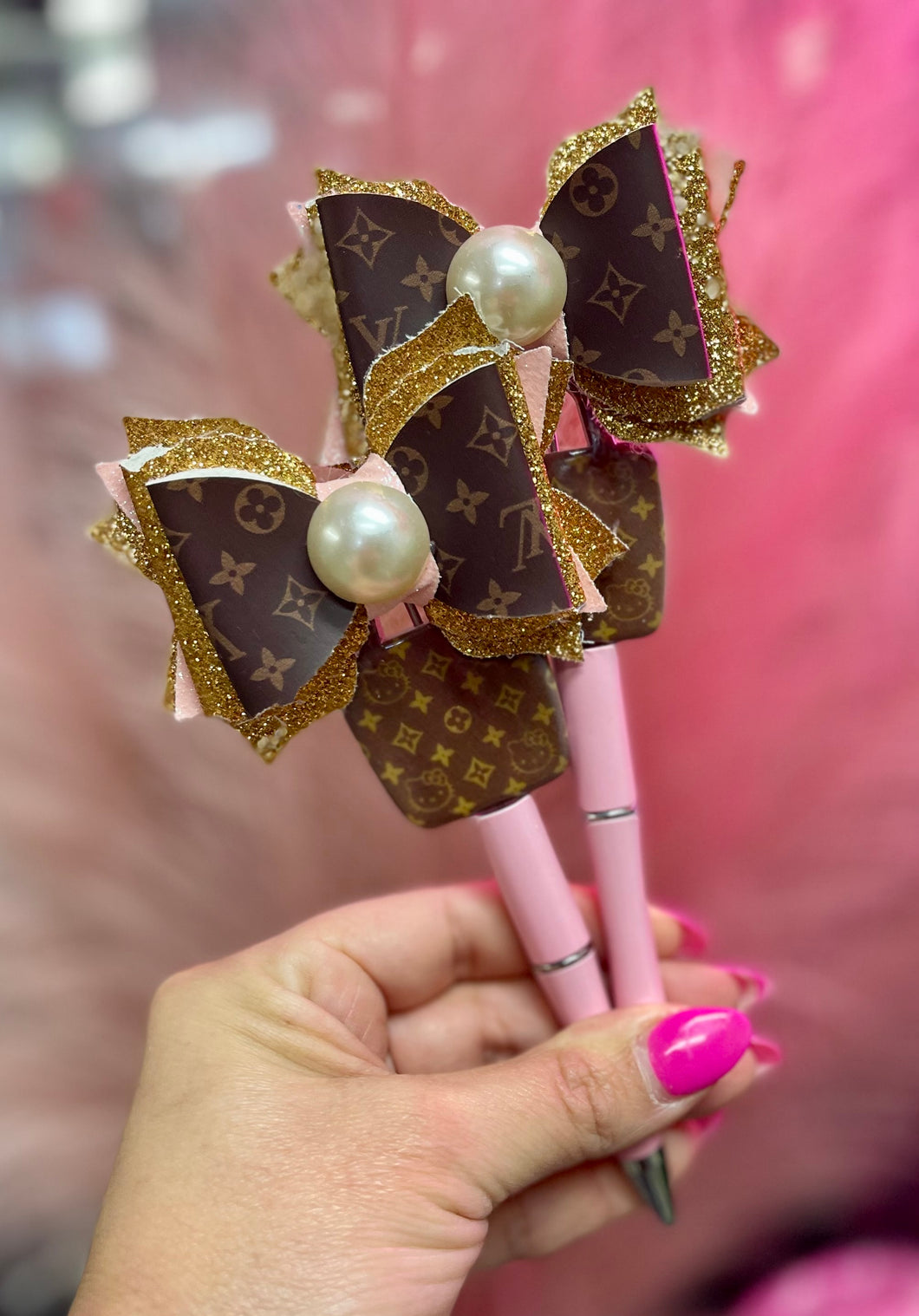 Pink LV Pen
