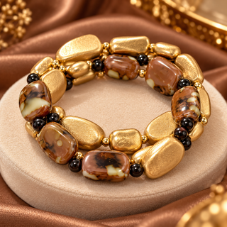 Golden Mocha Luxe Braelet
