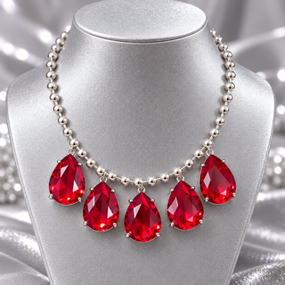 Raining Ruby Teardrop