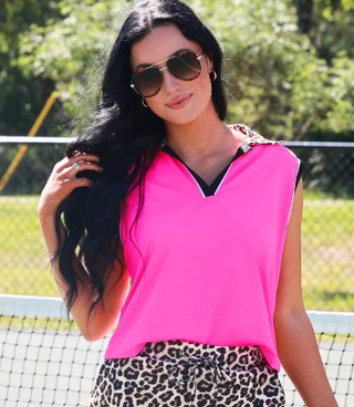 Pink Safari Chic