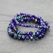 Load image into Gallery viewer, 3 Piece Stackable Beaded Bracelets
